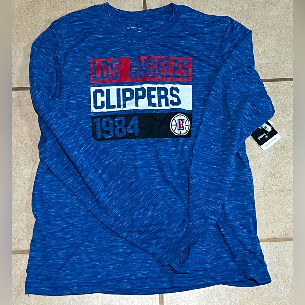 NBA Los Angeles Clippers 1984 Men's Long Sleeve Sweatshirt M